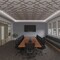 Ekena Millwork 29 78W x 29 78H x 14T Small Fowler Decorative Fretwork Wood Ceiling Panels, Walnut CELW30X30X0250FLRWA - alternate 7